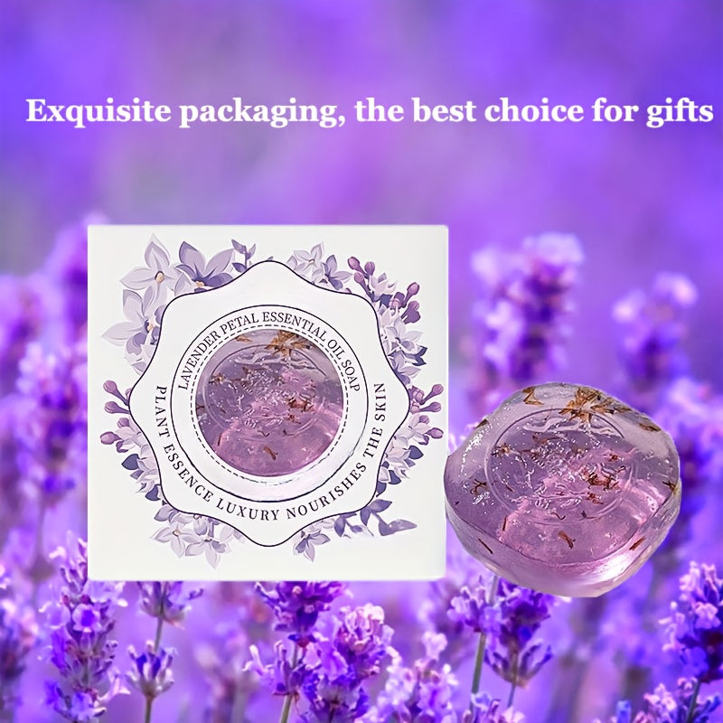 Handmade Lavender Essential Oil Soap – Nourishing Botanical Bar