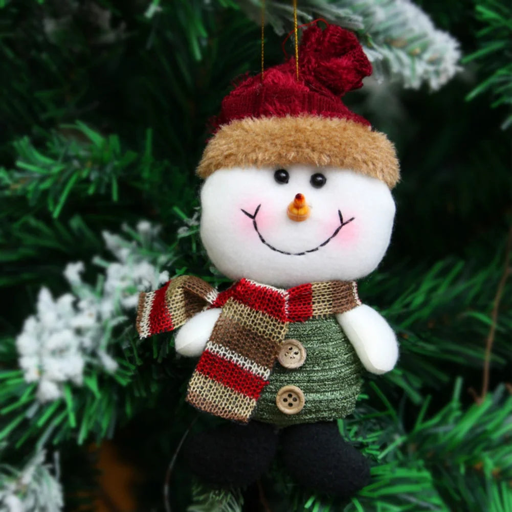 Handmade Rustic Christmas Dolls Set –  Cozy Holiday Collection