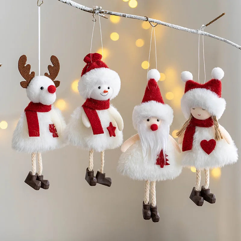 Handmade Christmas Hanging Dolls –  Winter Collection
