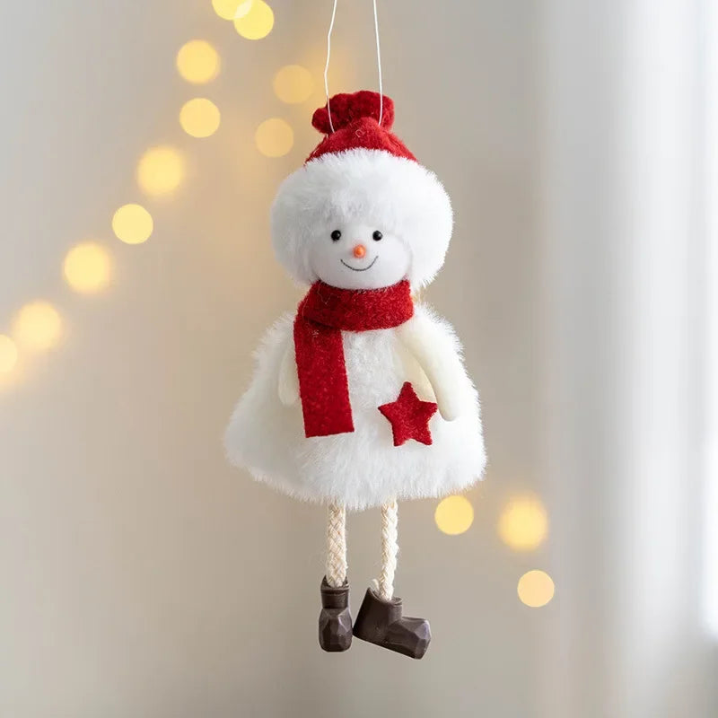 Handmade Christmas Hanging Dolls –  Winter Collection