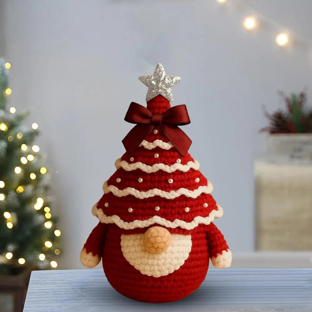 Handmade Crochet Christmas Gnome – Exclusive Holiday Design🎄