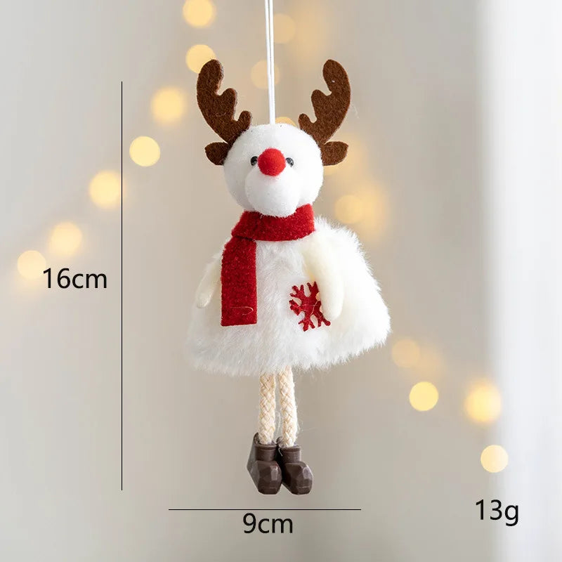 Handmade Christmas Hanging Dolls –  Winter Collection