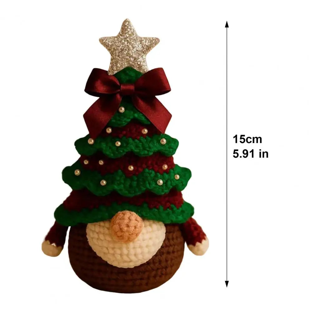 Handmade Crochet Christmas Gnome – Exclusive Holiday Design🎄